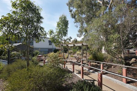 The garden at Camberwell Community, Condare Court