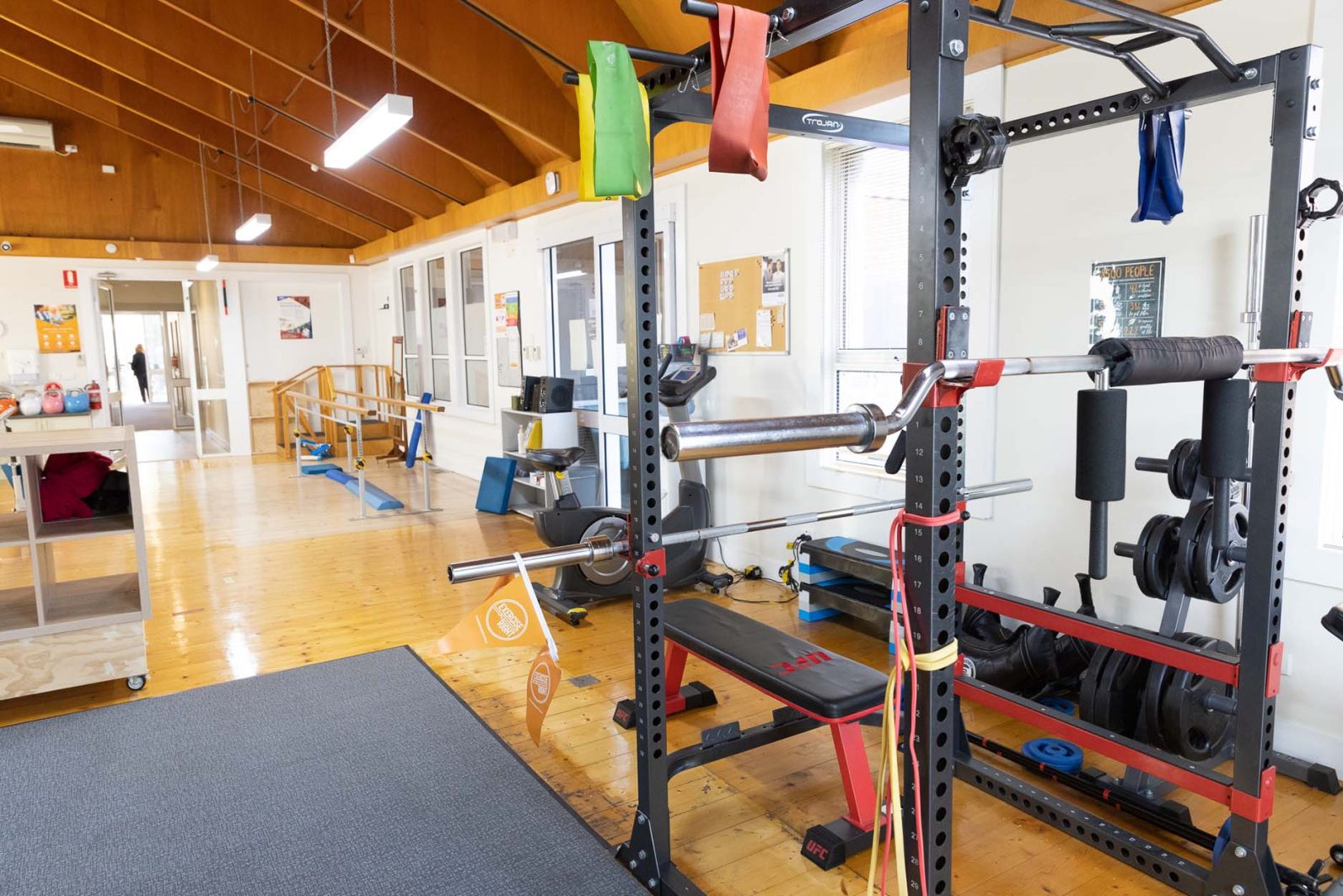 An image of the gym equipment.