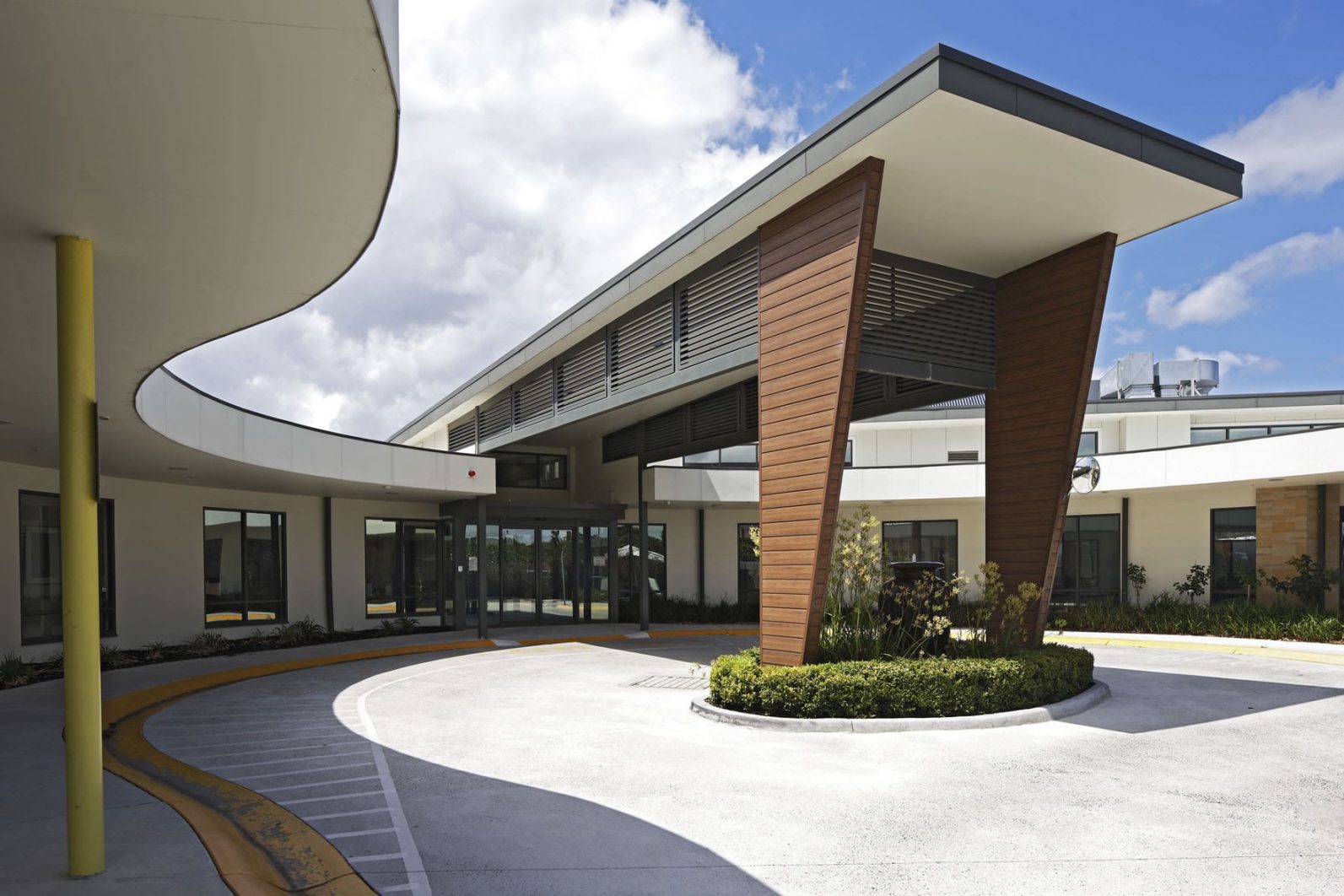 Exterior of Noble Park Community.