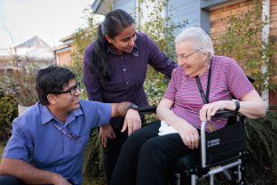 Registered nurses and personal support workers are always on-site to attend to residents' needs.