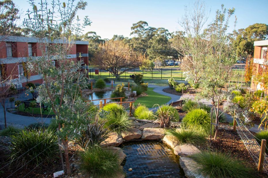 Strath-Haven Community garden is pictured.