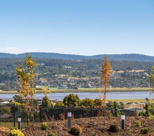 A glorious outlook over the Tamar Valley.