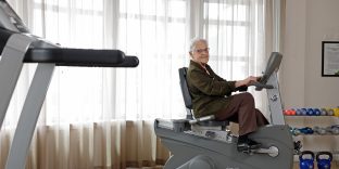 Amarco on-site gym is pictured.