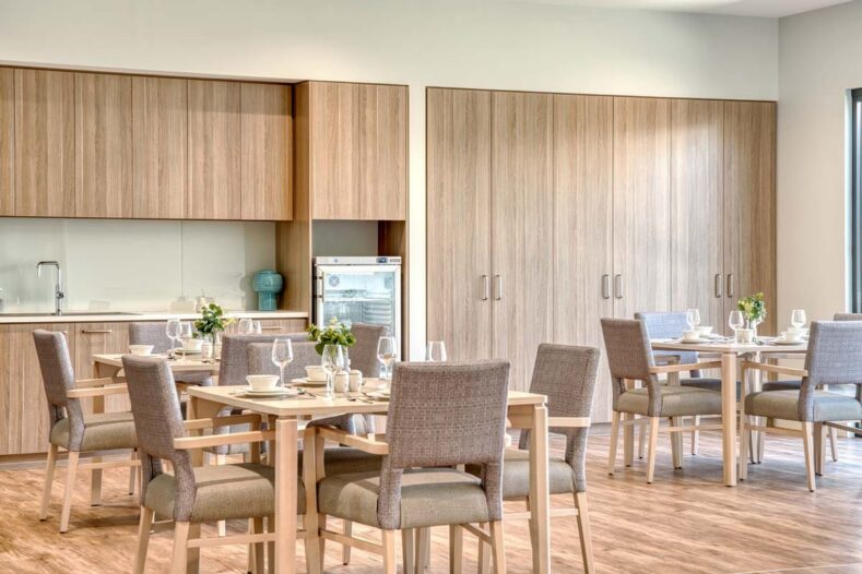 The new dining area at Sorell Community Ningana