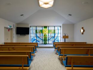 Chapel inside the Latvian Community residential care facility