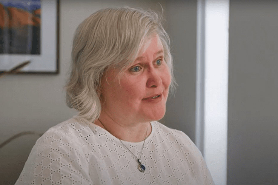 Picture of person talking.