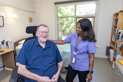 Manor Lakes Community resident and staff member.