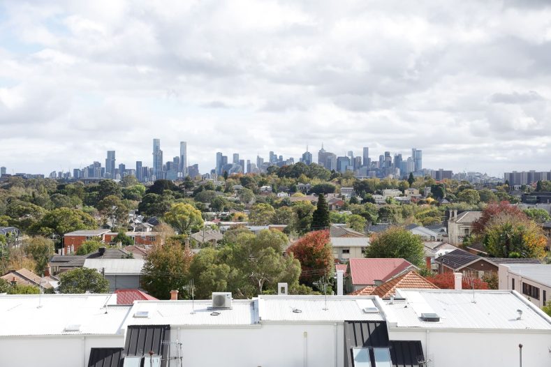 View of Melbourne landscape from Hawthorn Community